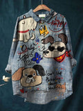 Mia | Loveable Dog Doodle Shirt