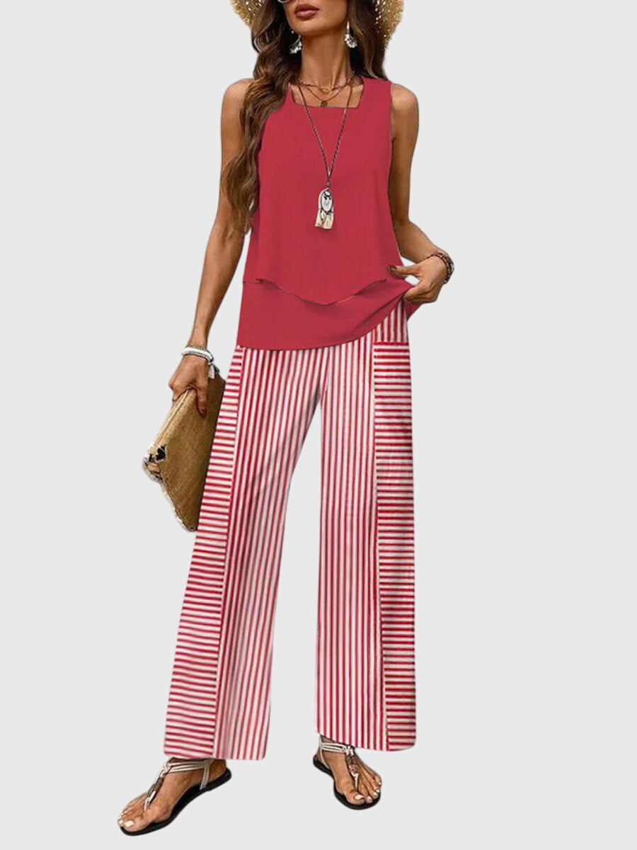 Brenda™ | Elegant 2-Piece Summer Set