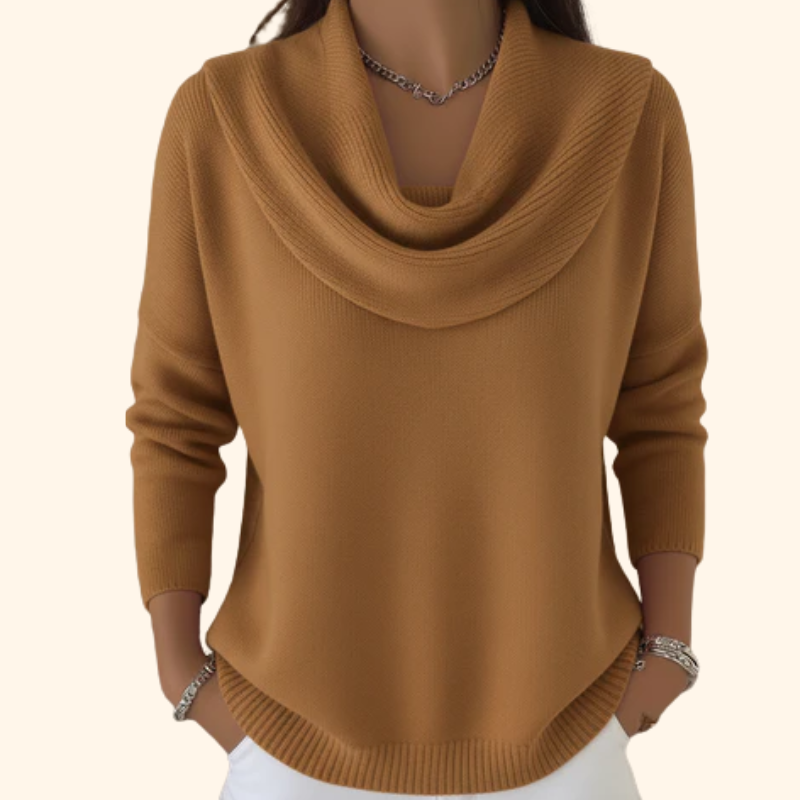 Eliza | Elegant Collared Sweater