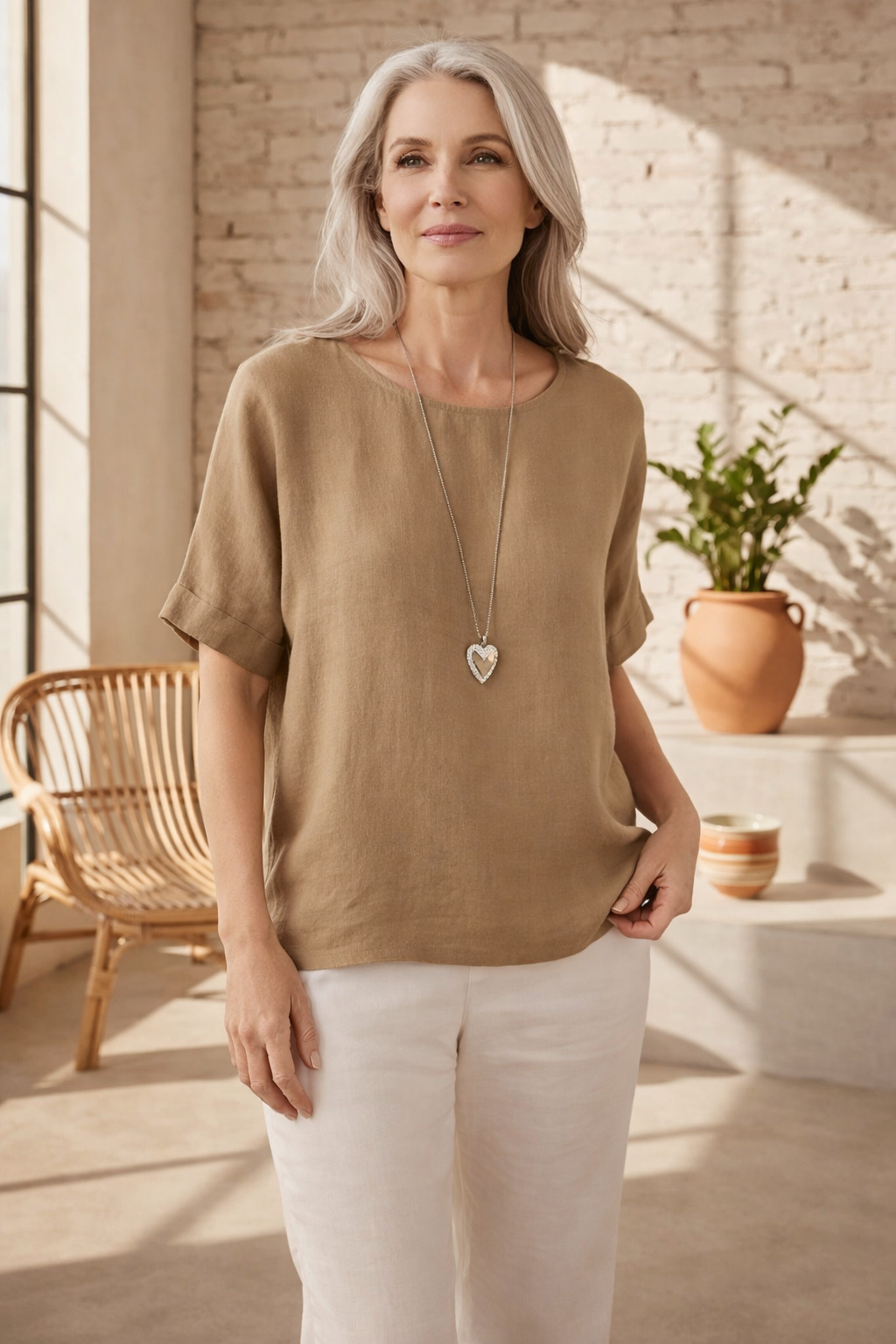 Rhea - Minimalist Relaxed Top