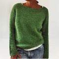Suzy | Cozy Sweater Green