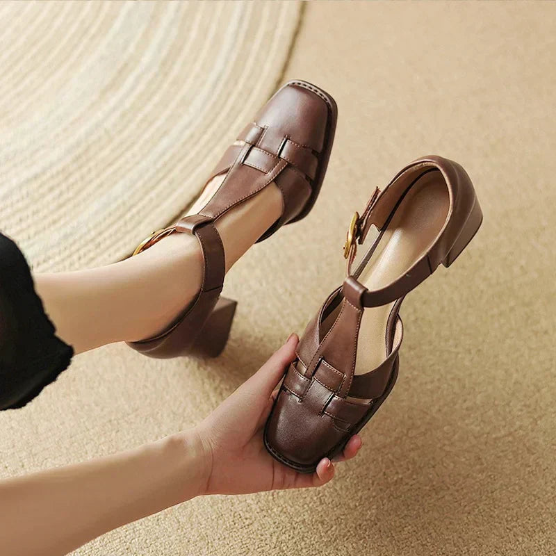 Michela | Square Toe Sandals