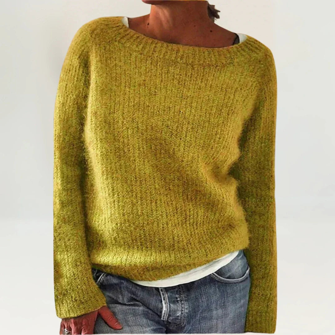 Suzy | Cozy Sweater Yellow