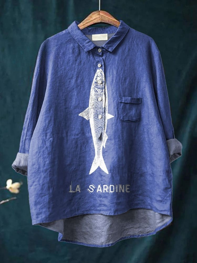 Lily | T-shirt graphique Sardine