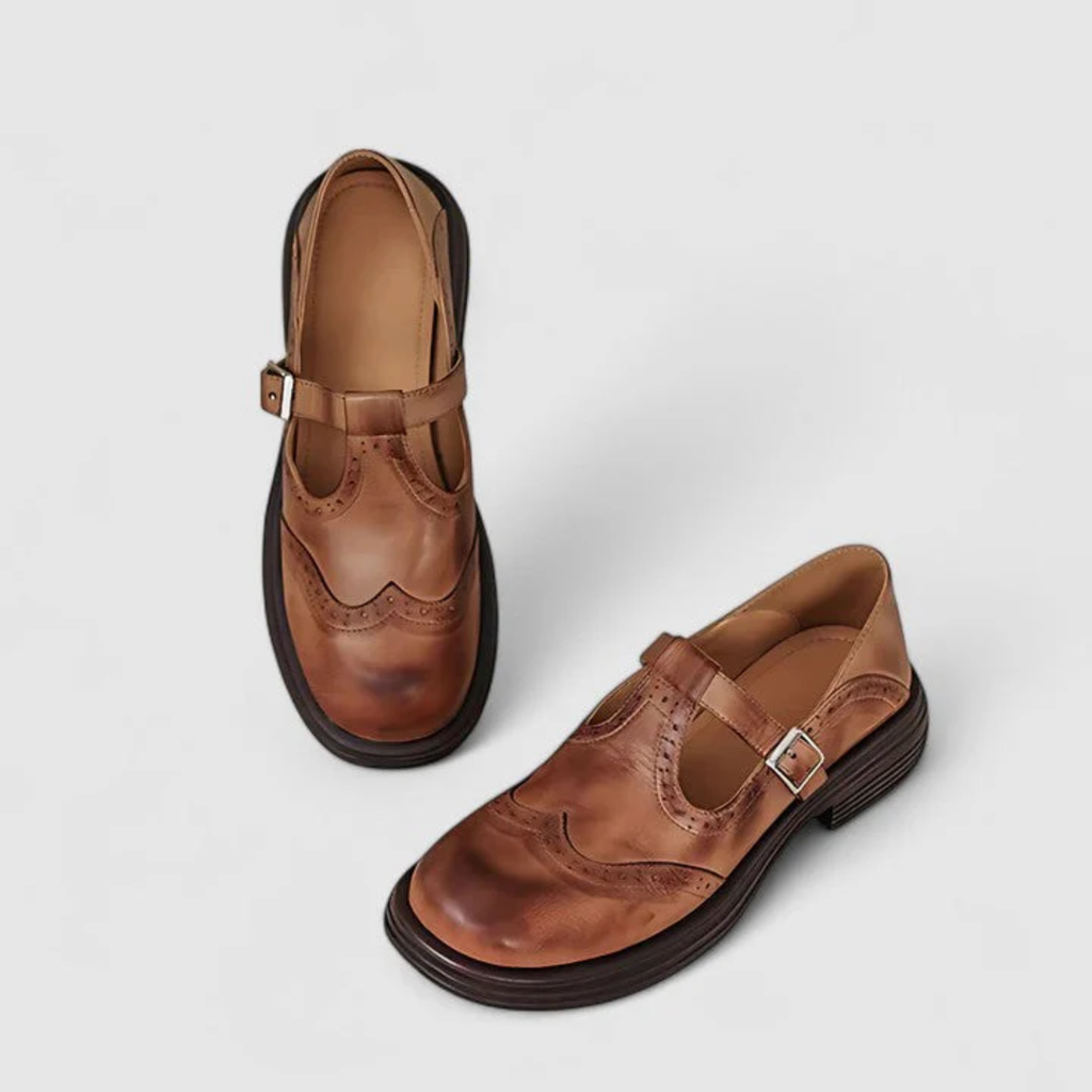 Risla |  Leather Mary Janes