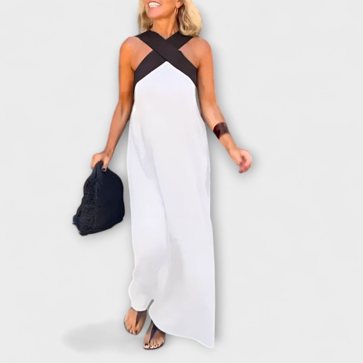 Delphine - Crossover Dress