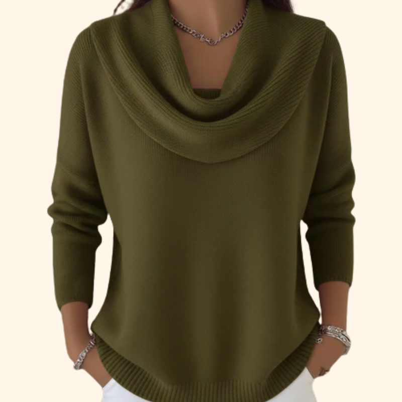 Eliza | Elegant Collared Sweater
