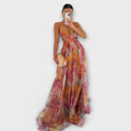 Annai Maxi Dress in Knit - Elegant and Shaping