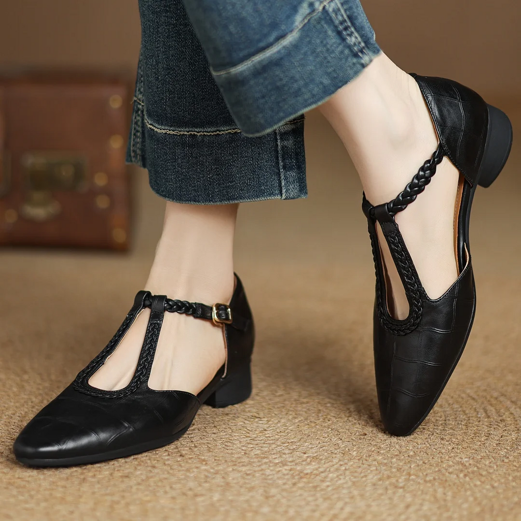 Veronica™| Leather Sandals
