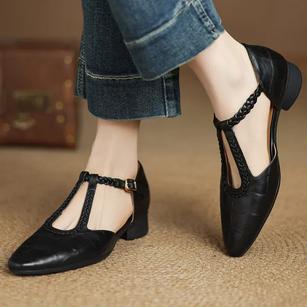 Eliana™ Chic Leather Sandal