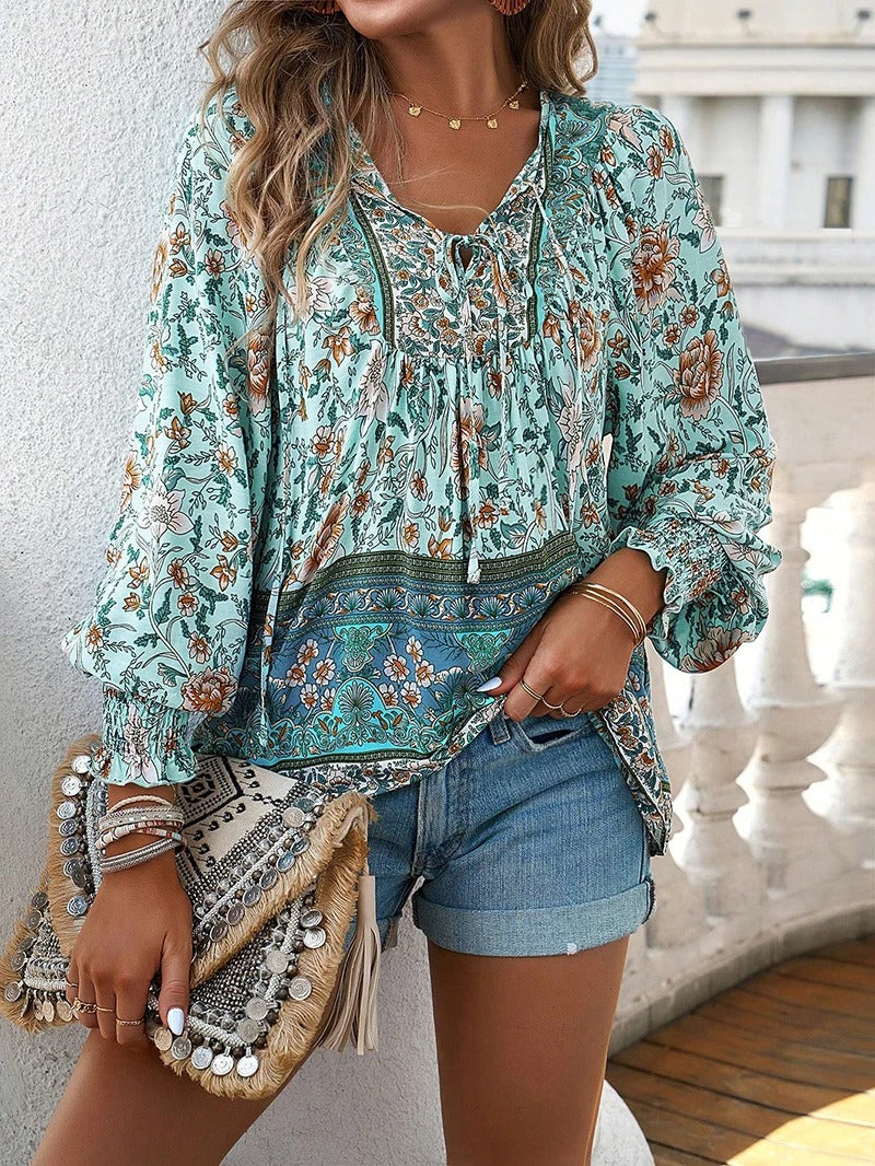 Luma - Summer Floral Top
