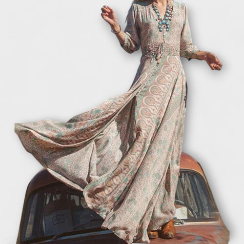 Casual Bohemian Maxi Dress
