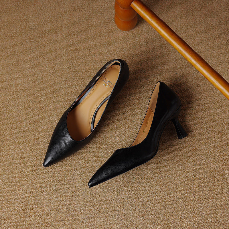 Mirelle Leather Pumps