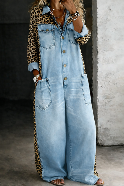 Amanda | One Piece Shirt Jumpsuit