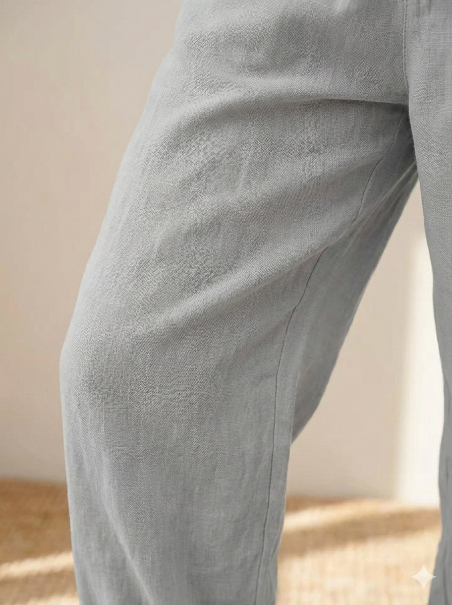 GRACE | Cotton Cropped Women’s Trousers