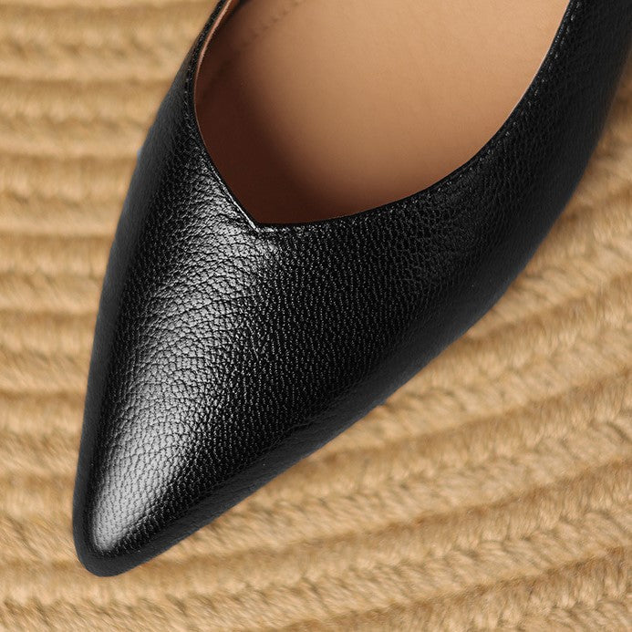 Velena Sculpted Leather Pumps