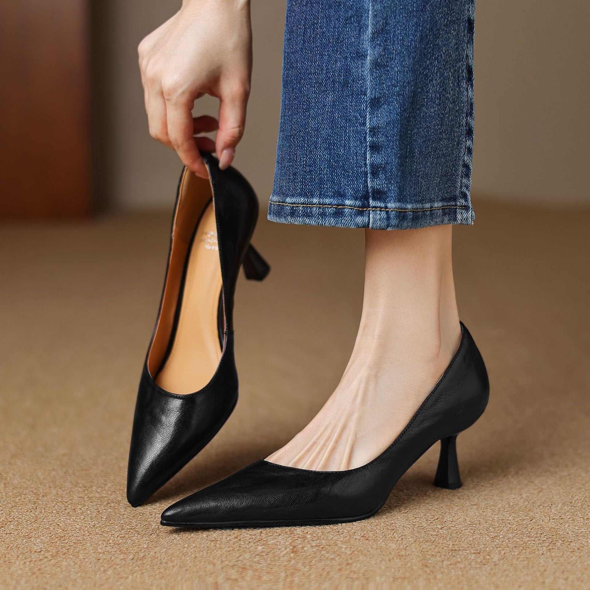 Mirelle Leather Pumps