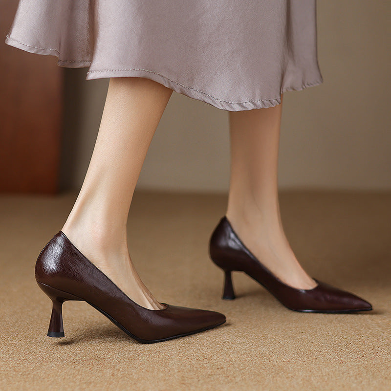 Mirelle Leather Pumps