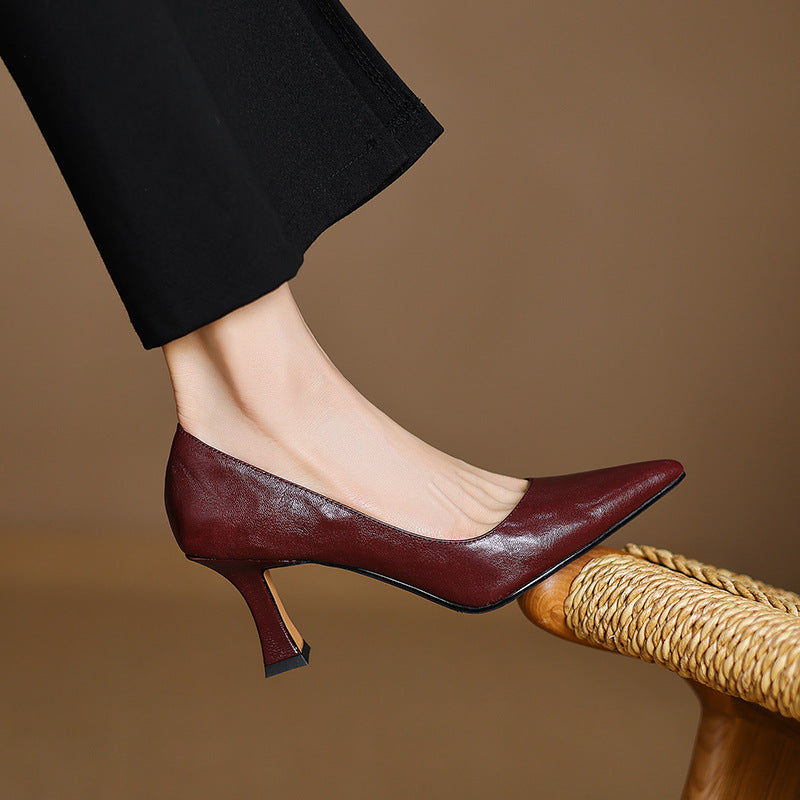 Mirelle Leather Pumps