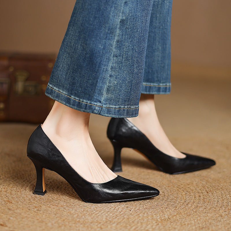 Mirelle Leather Pumps