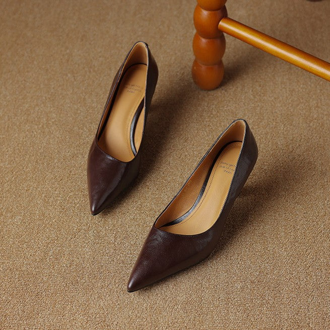 Mirelle Leather Pumps