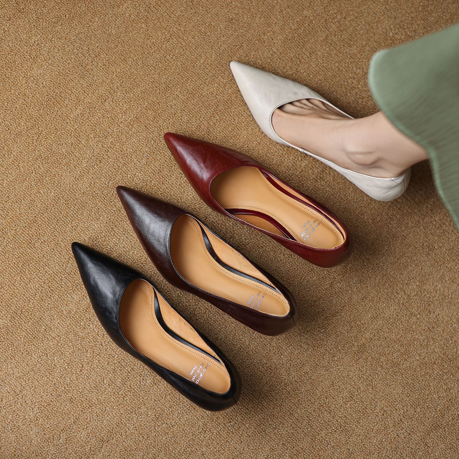 Mirelle Leather Pumps