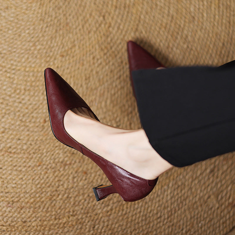 Mirelle Leather Pumps