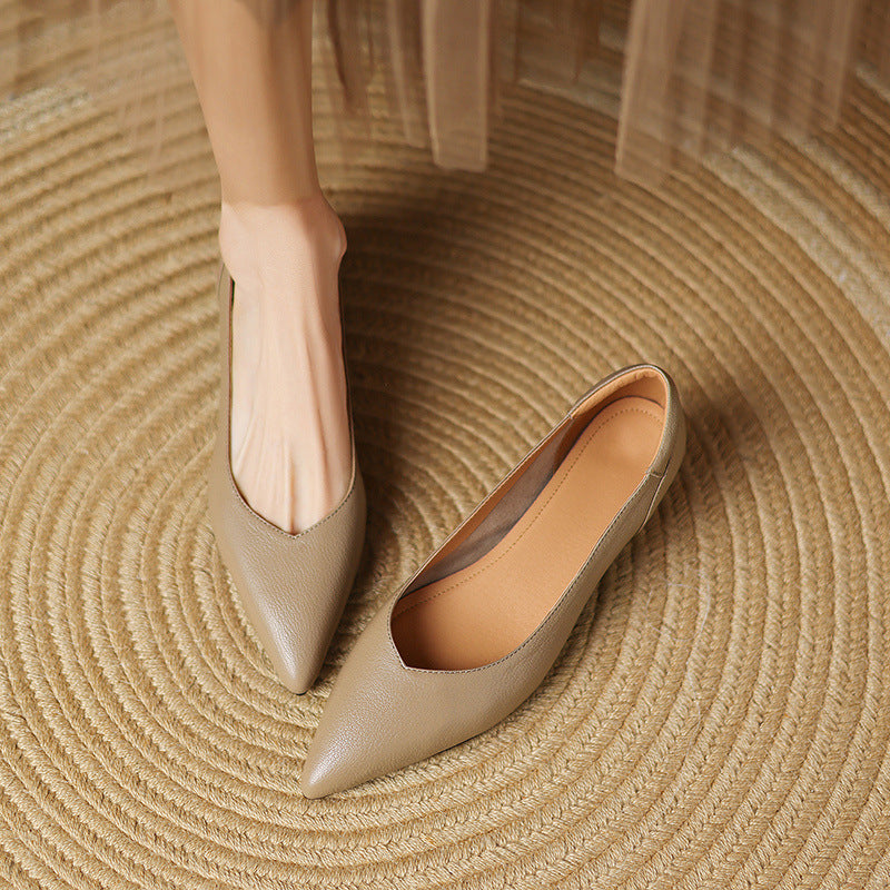 Velena Sculpted Leather Pumps