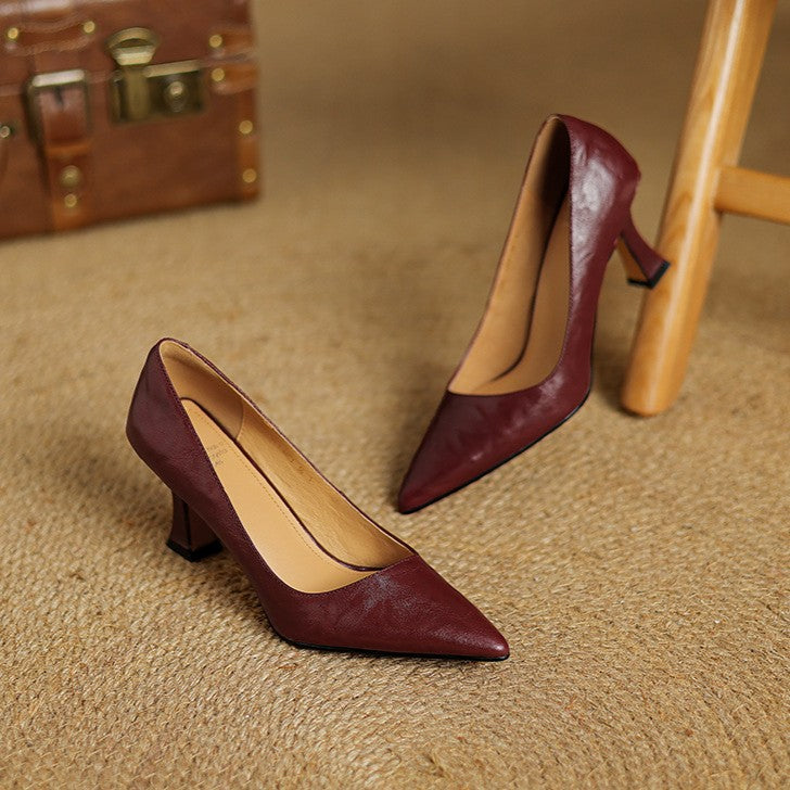 Mirelle Leather Pumps
