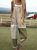 Frederikke | Striped Relaxed Jumpsuit