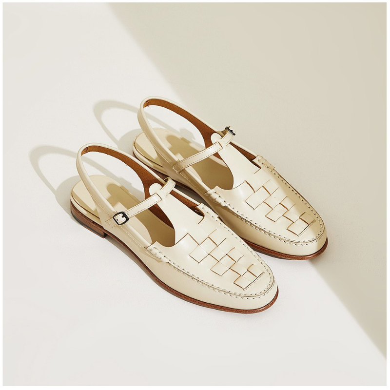 Eliara - Woven Charm Sandals