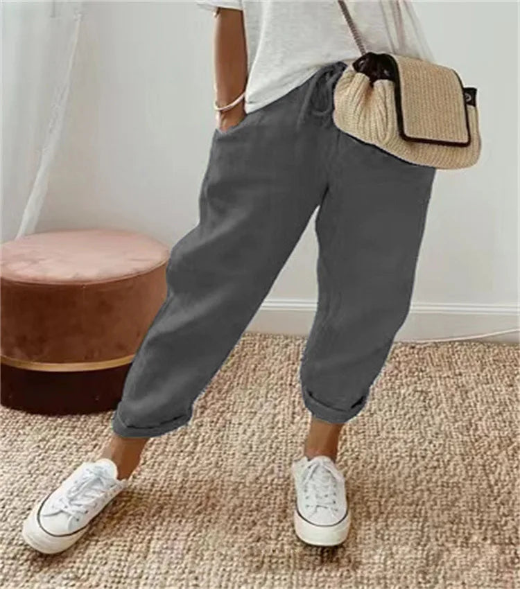 GRACE | Cotton Women’s Long Trousers