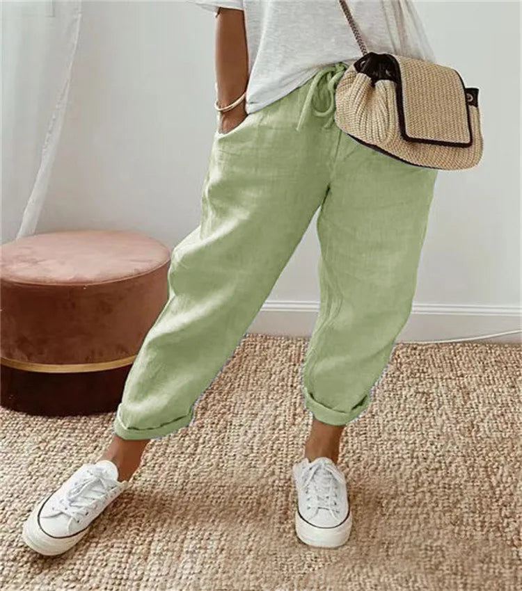 GRACE | Cotton Women’s Long Trousers