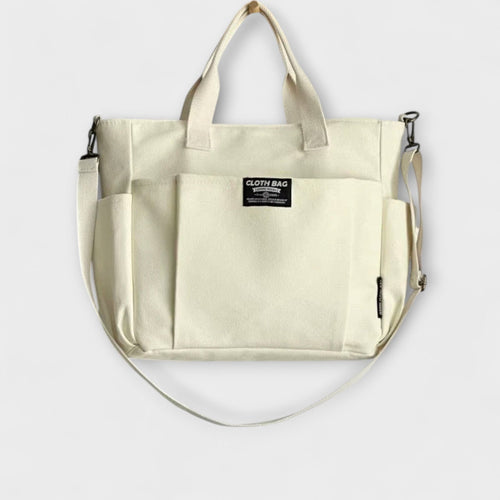 Amara - Minimalist Canvas Tote Bag