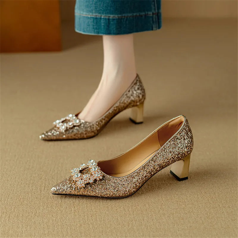 Gloria™| Glitter Pumps