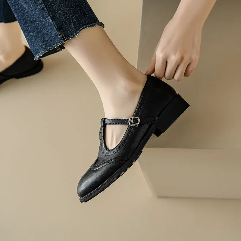 Mady | Elegant T-Strap Mary Janes