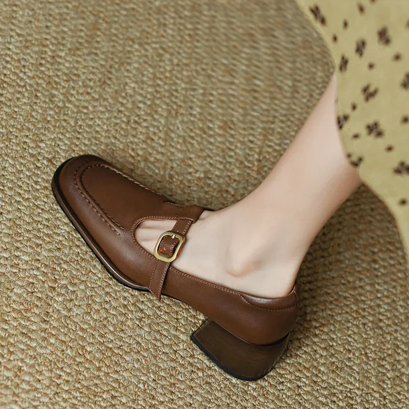 Ysolenne |  T-Strap Shoes