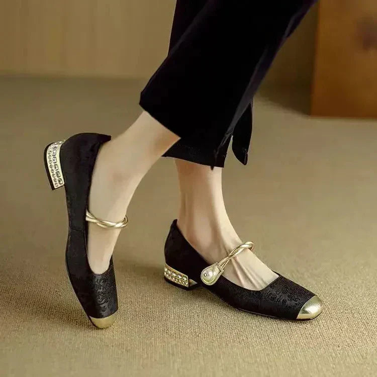 Mestelle™| Leather Mary Janes