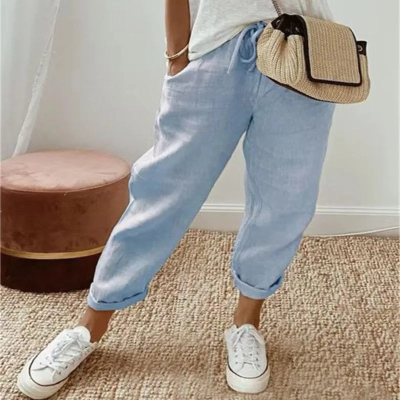 GRACE | Cotton Women’s Long Trousers