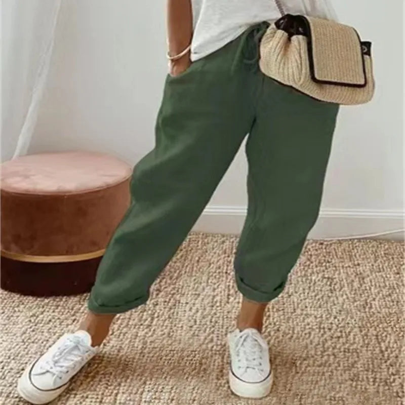 GRACE | Cotton Women’s Long Trousers