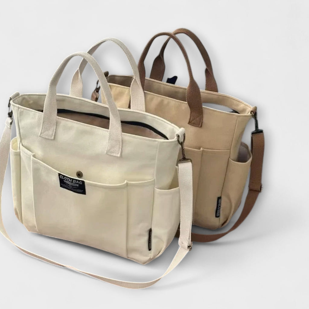 Amara - Minimalist Canvas Tote Bag