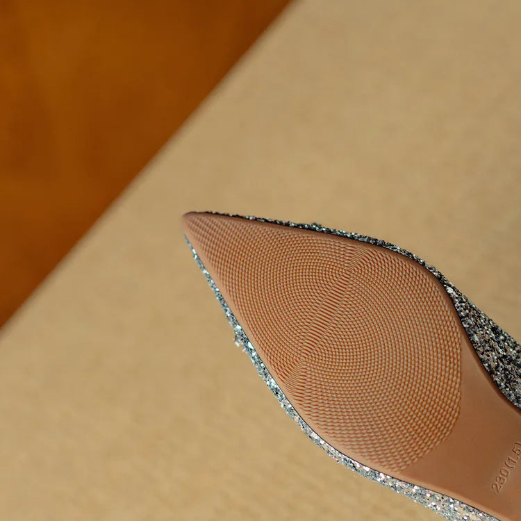 Escarpins glitter Gloria