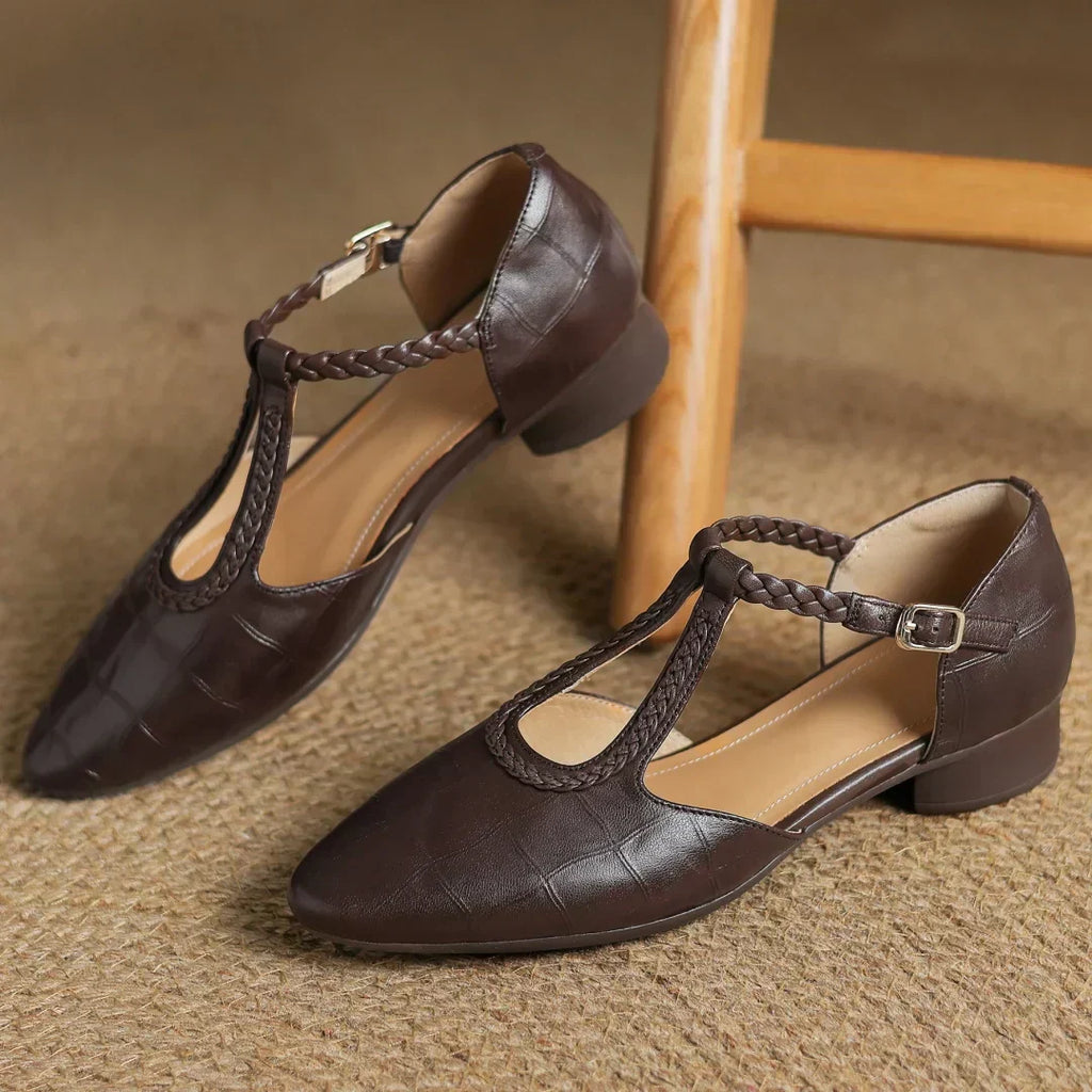 Veronica™| Leather Sandals