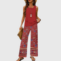 Ovelynra™ | Sleeveless Top And Wide-Leg Pants Set