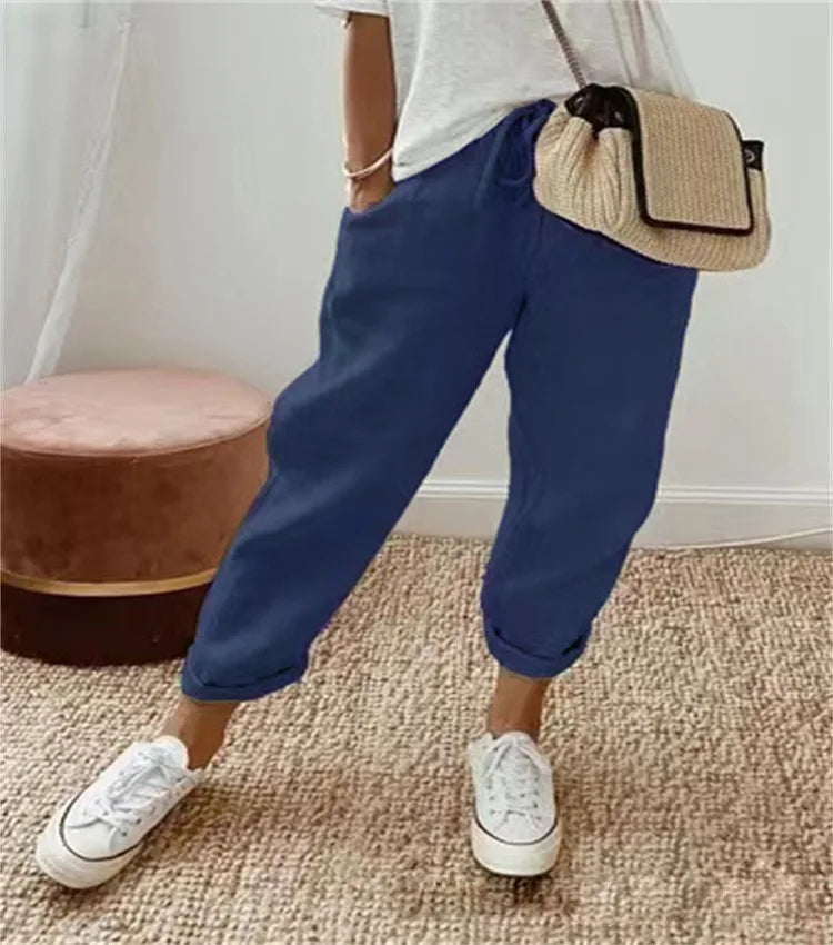 GRACE | Cotton Women’s Long Trousers