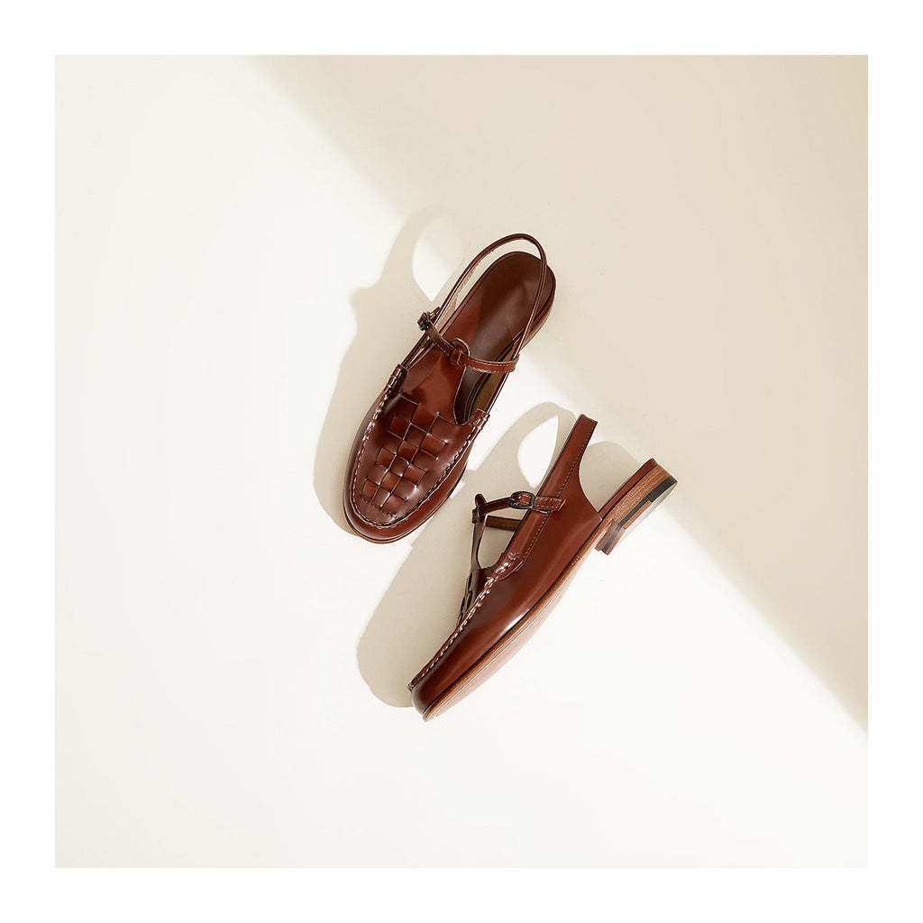 Eliara - Woven Charm Sandals