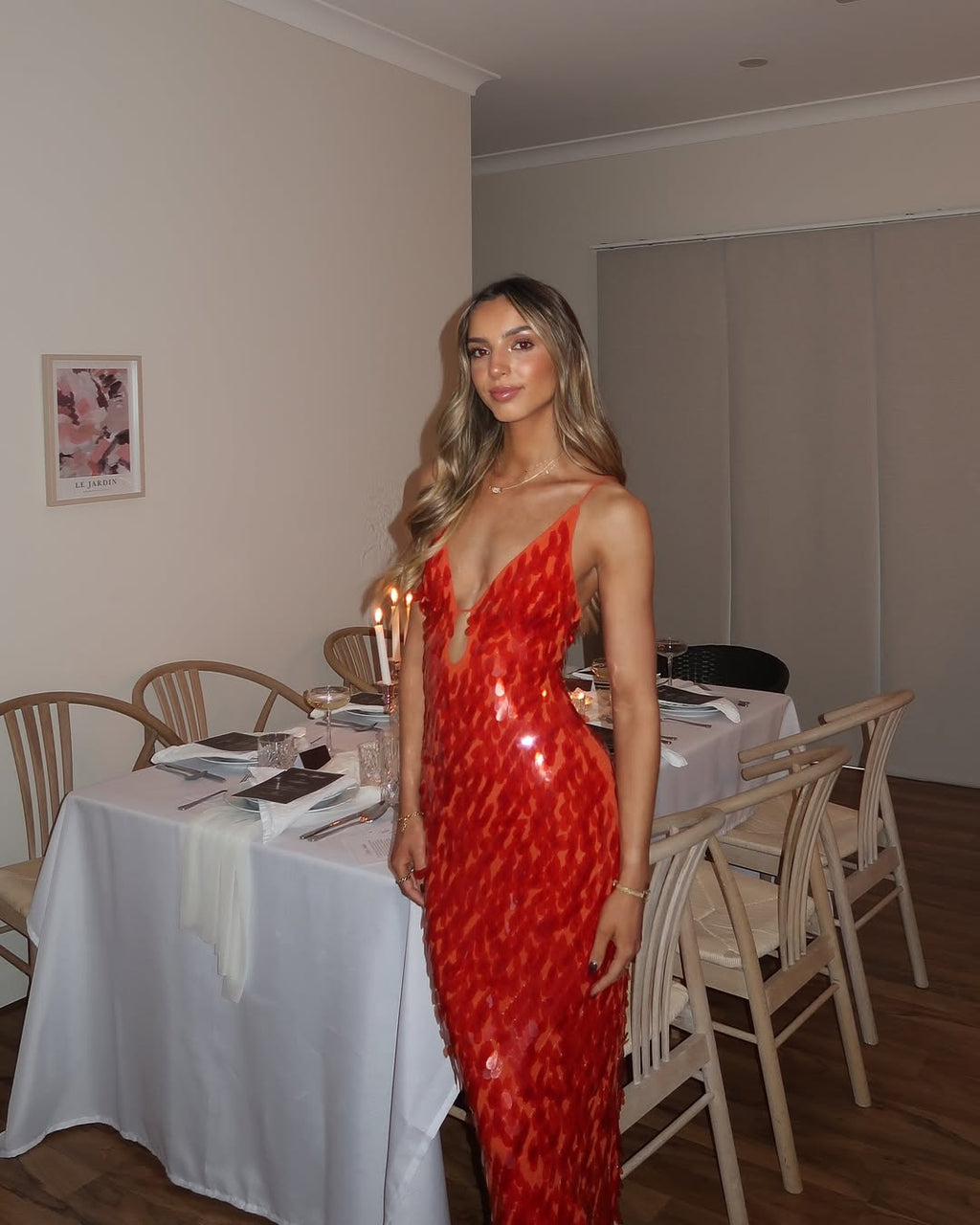 Nina – Timeless Draped Dress