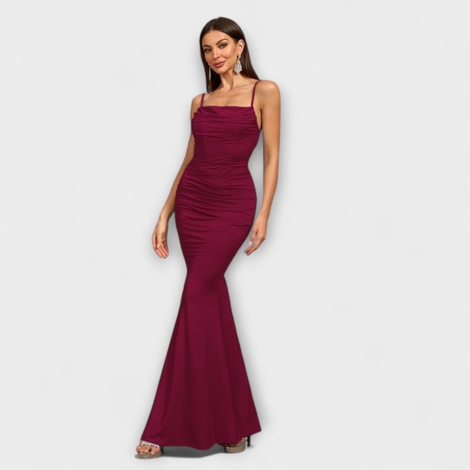 Callie - Elegant Ruffle Dress