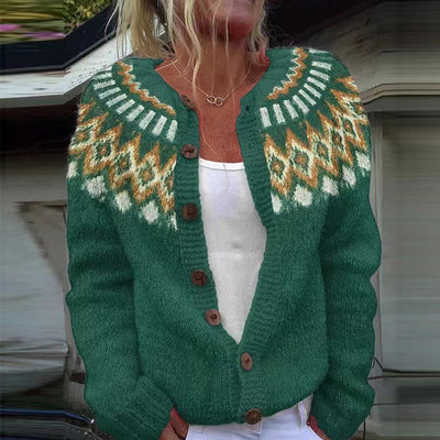 Natalia | Cardigan vintage en laine islandaise