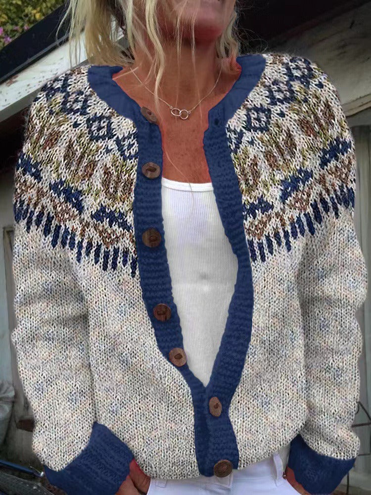 Hailey | Cardigan en laine islandaise vintage